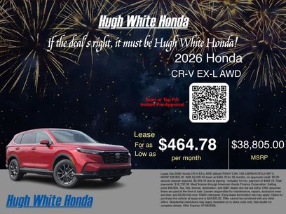 New 2026 Honda CR-V EX-L