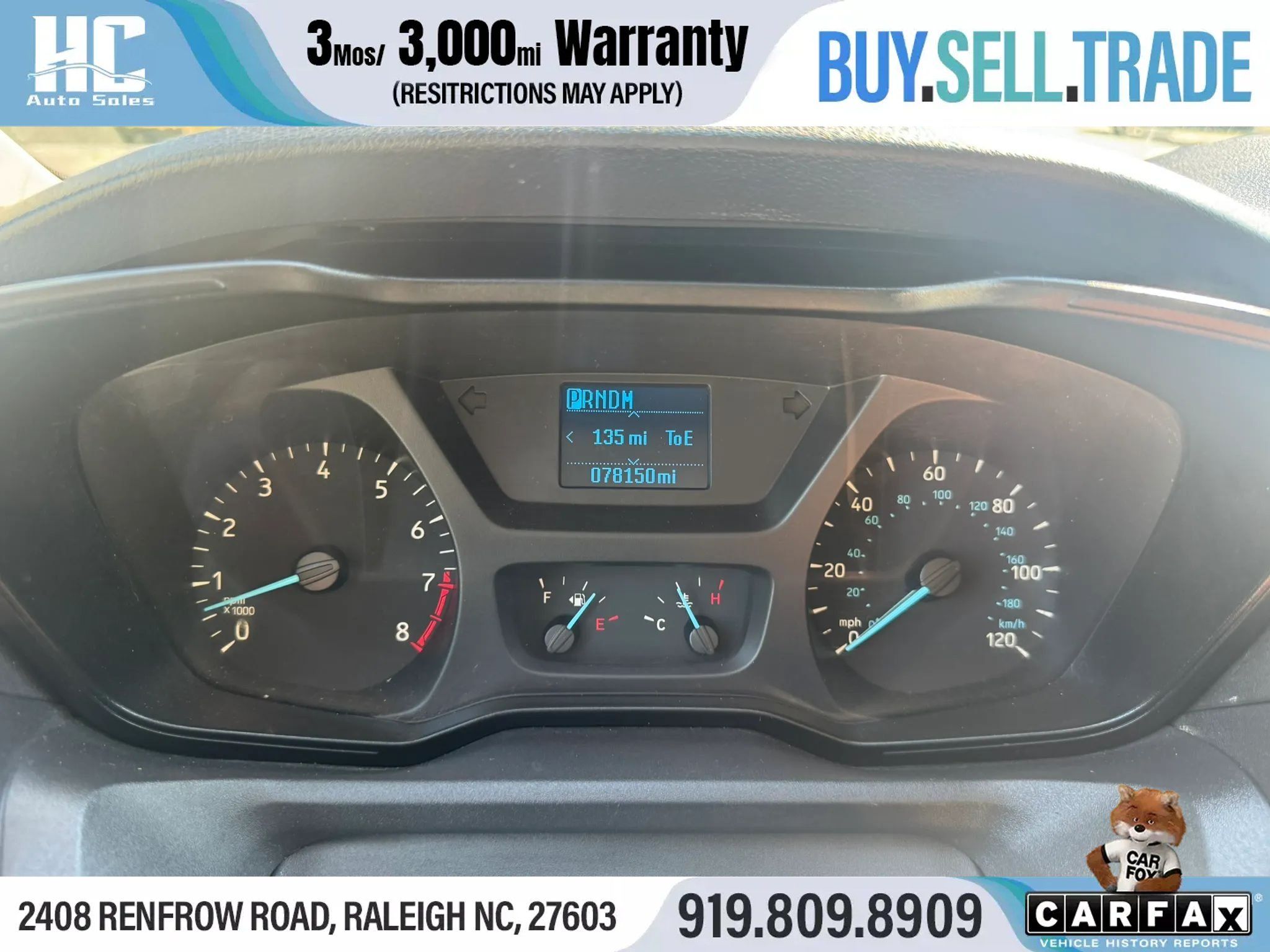 Used 2016 Ford Transit 150 130 Low Roof RWD image 24