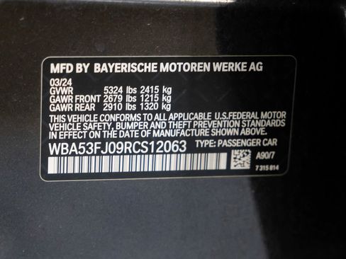 Used 2024 BMW 530i xDrive image 64