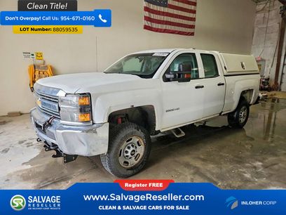 Used 2018 Chevrolet Silverado 2500 W/T w/ Snow Plow Prep Package