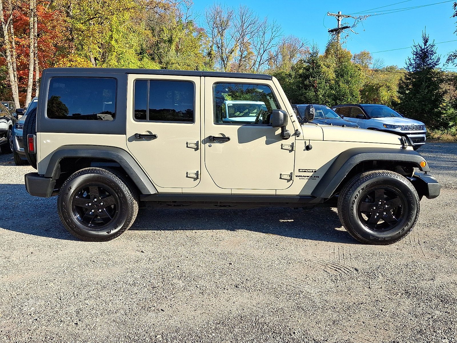Certified 2017 Jeep Wrangler Unlimited Sport w/ Quick Order Package 24S AWD/4WD image 7