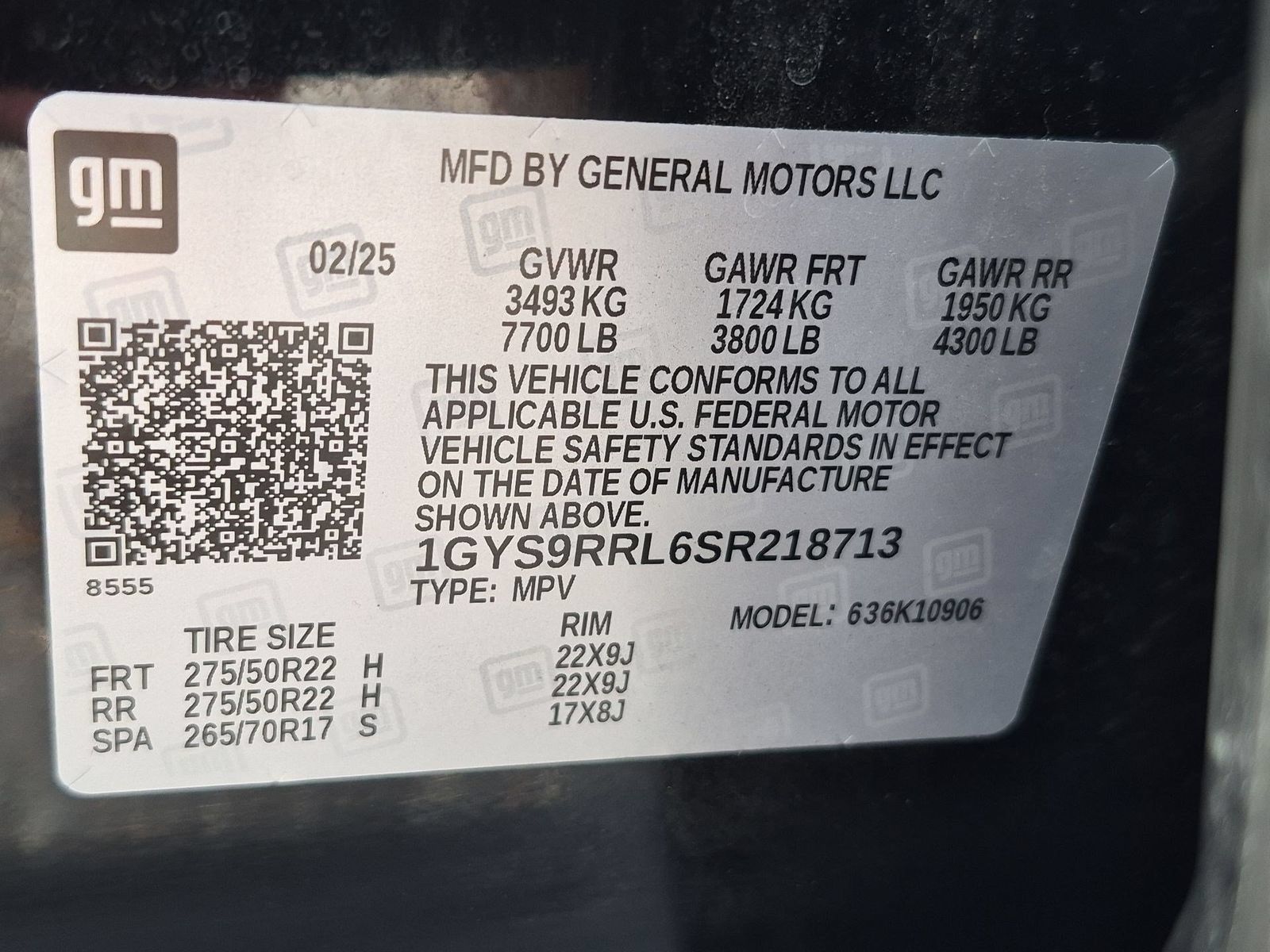 Certified 2025 Cadillac Escalade ESV Sport Platinum AWD/4WD image 36
