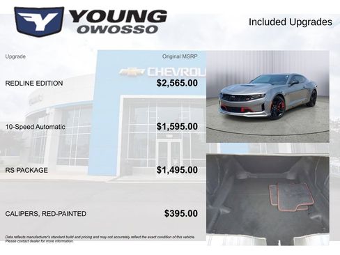 Used 2021 Chevrolet Camaro LT w/ Redline Edition RWD image 4