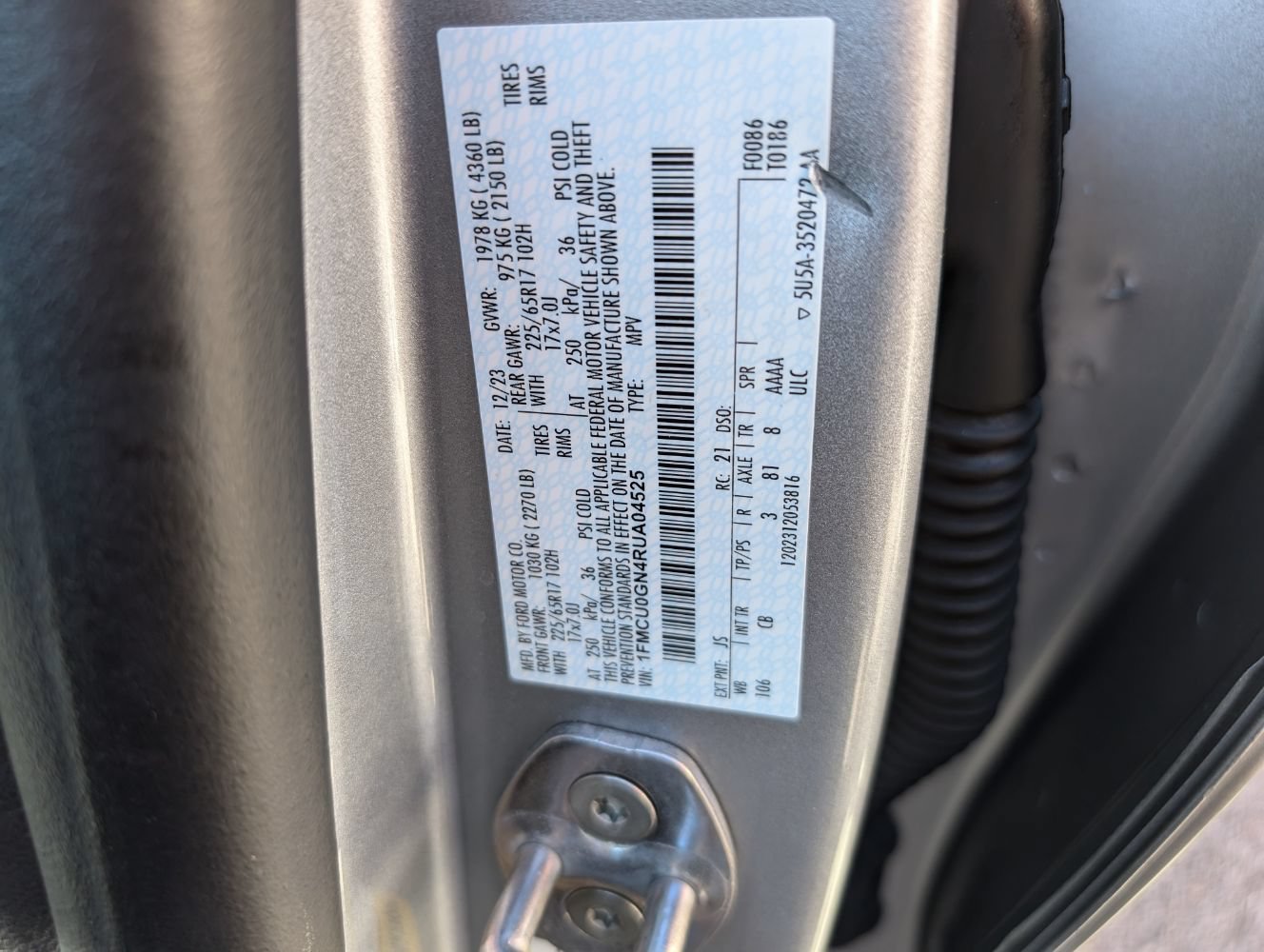 Used 2024 Ford Escape Active FWD image 25