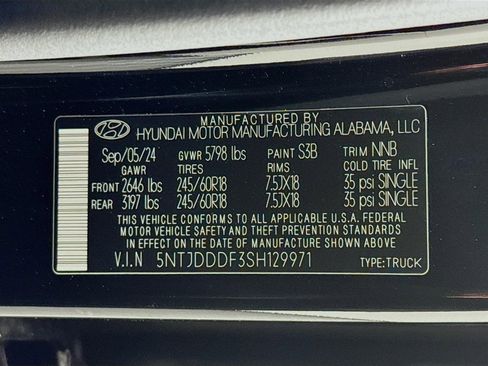 Certified 2025 Hyundai Santa Cruz XRT image 32