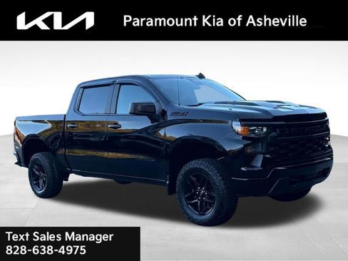 Used 2024 Chevrolet Silverado 1500 Custom Trail Boss w/ Midnight Edition image 1