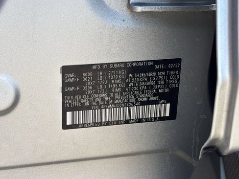 Used 2022 Subaru Ascent Onyx Edition AWD/4WD image 34