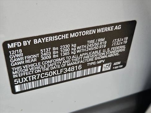 Used 2019 BMW X3 sDrive30i w/ Driving Assistance Package image 24