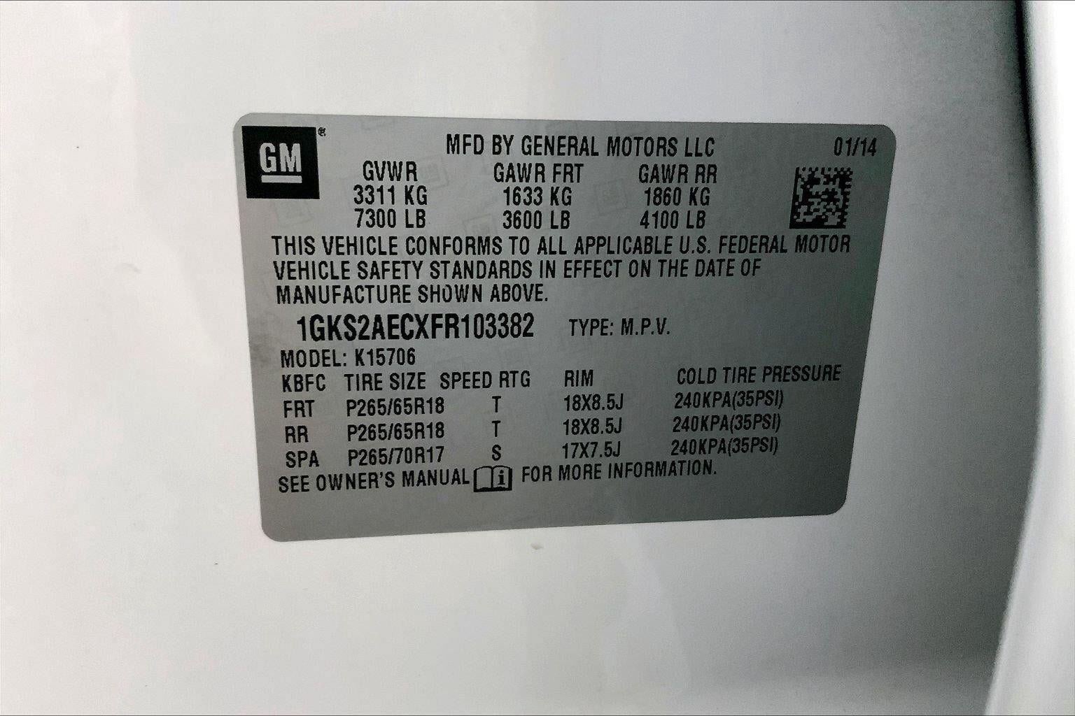 Used 2015 GMC Yukon SLE w/ Convenience Package AWD/4WD image 31