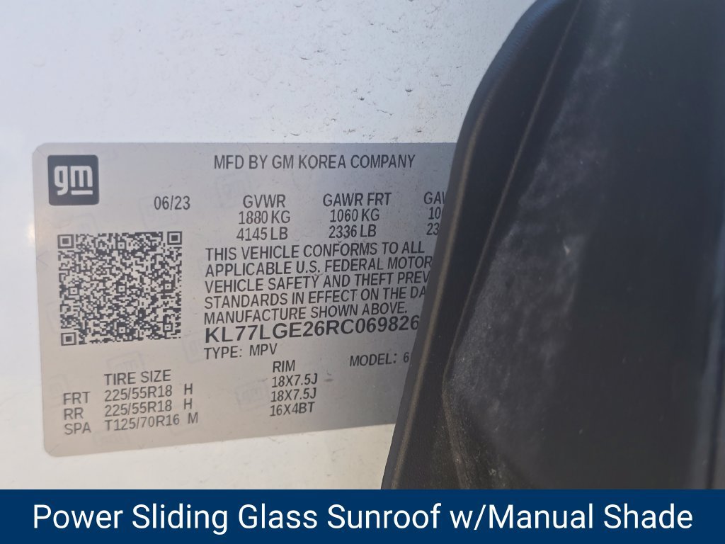 Certified 2024 Chevrolet Trax RS w/ Sunroof Package FWD image 10