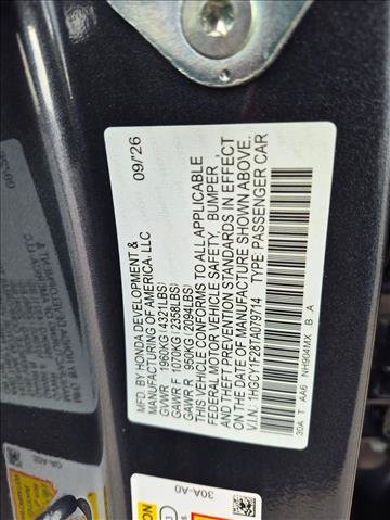 New 2026 Honda Accord LX image 17