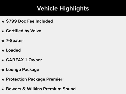 Used 2024 Volvo XC90 T8 Ultimate w/ Lounge Package image 2