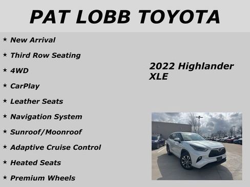 Used 2022 Toyota Highlander XLE image 19