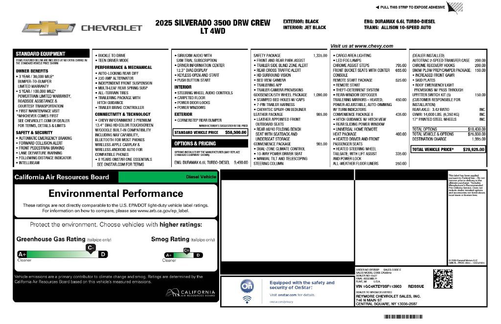 Used 2025 Chevrolet Silverado 3500 LT w/ Safety Package AWD/4WD image 3