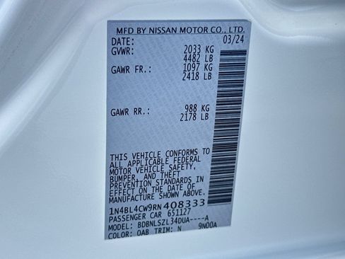 Used 2024 Nissan Altima 2.5 SR AWD/4WD image 24