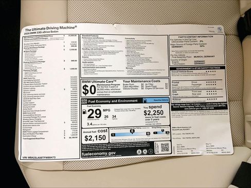 New 2026 BMW 330i xDrive Sedan w/ M Sport Package AWD/4WD image 22