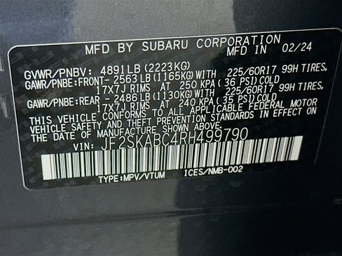 Used 2024 Subaru Forester Touring AWD/4WD image 12