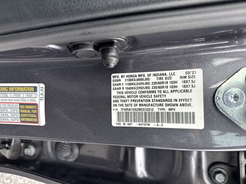 Certified 2021 Honda CR-V EX image 37