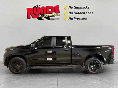 Certified 2023 Chevrolet Silverado 1500 Custom w/ LPO, Dark Essentials Package image 2