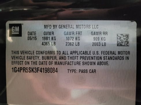Used 2015 Buick Verano Convenience FWD image 33