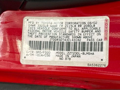 Used 2003 Toyota Celica GT FWD image 29
