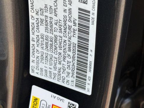 Certified 2024 Honda CR-V EX-L image 36