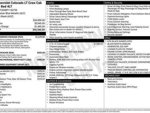 Used 2023 Chevrolet Colorado LT w/ LT Convenience Package image 34