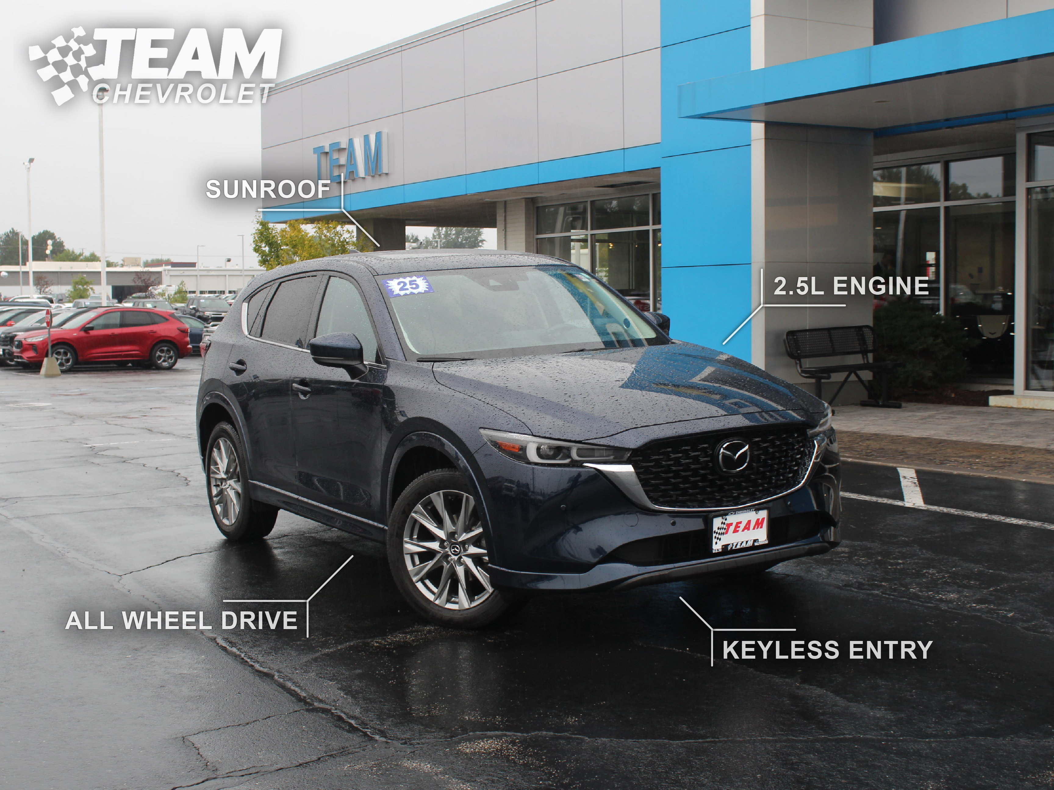 Used 2025 MAZDA CX-5 AWD 2.5 S w/ Premium Plus Pkg image 2