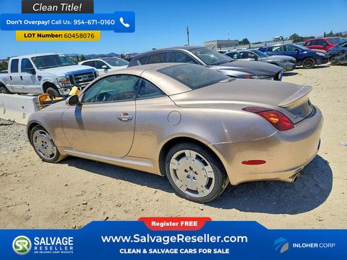 Used 2002 Lexus SC 430 Convertible RWD image 3