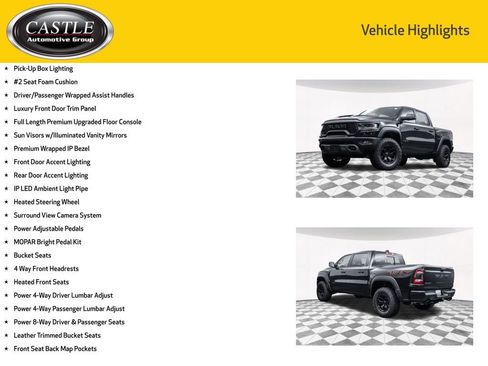 Used 2024 RAM 1500 TRX w/ TRX Level 1 Equipment Group AWD/4WD image 7