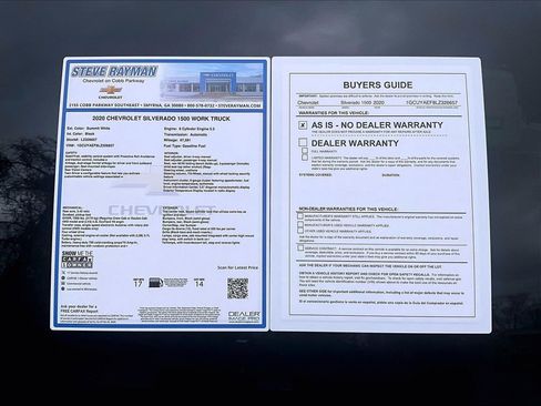 Certified 2020 Chevrolet Silverado 1500 W/T w/ WT Convenience Package image 26