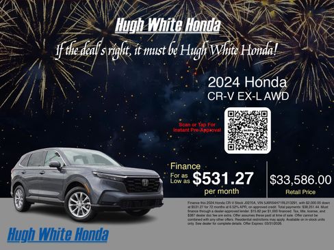 Used 2024 Honda CR-V EX-L image 3