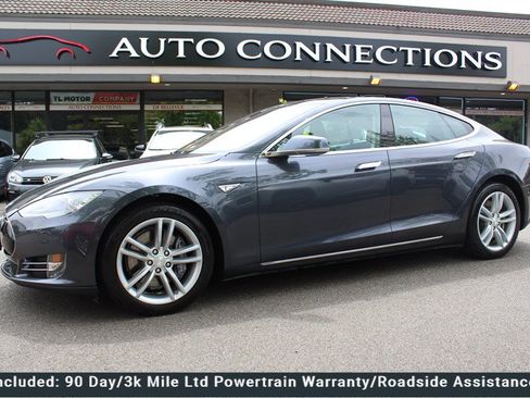 Used 2015 Tesla Model S 85D AWD/4WD image 1