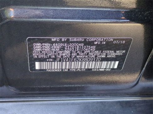Used 2019 Subaru WRX Premium image 27