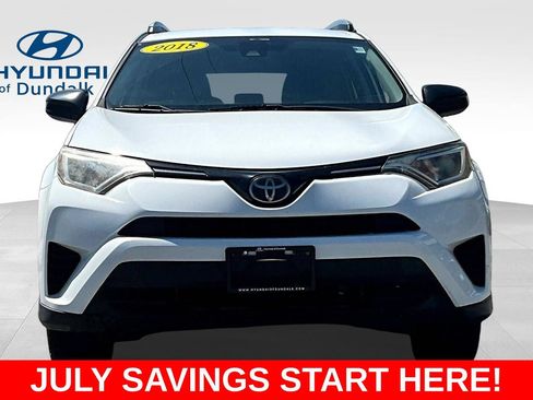 Used 2018 Toyota RAV4 LE w/ All Weather Liner Package AWD/4WD image 2