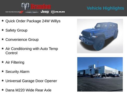 New 2026 Jeep Wrangler Willys image 2