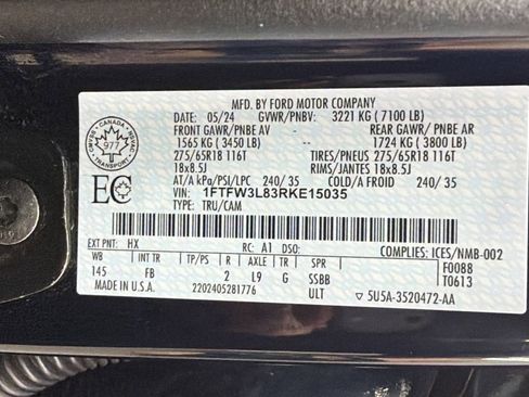 Used 2024 Ford F150 XLT w/ Equipment Group 302A MID image 39