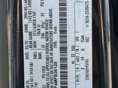 Used 2021 Ford F150 Lariat w/ Tow Technology Package image 32