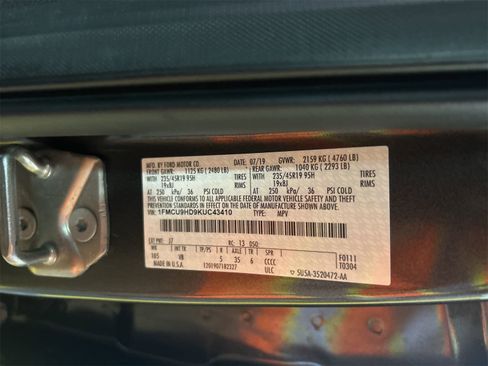 Used 2019 Ford Escape SEL image 14