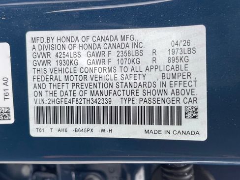 Used 2026 Honda Civic Sport image 14