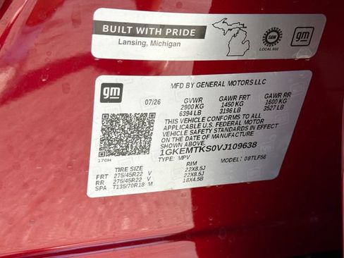 New 2027 GMC Acadia Denali Ultimate w/ LPO, Black Badging Package AWD/4WD image 25