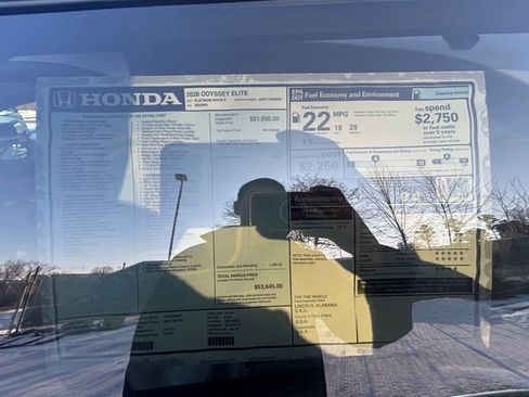 New 2026 Honda Odyssey Elite image 33