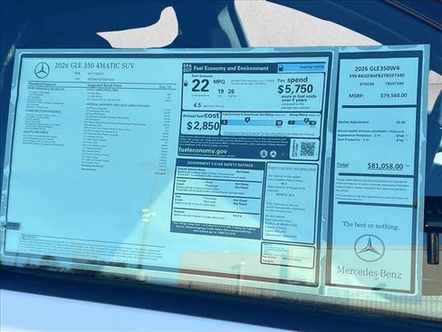 New 2026 Mercedes-Benz GLE 350 4MATIC image 18