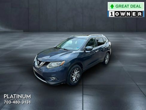 Used 2015 Nissan Rogue SL w/ SL Premium Package AWD/4WD image 6