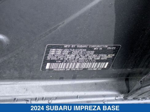 Certified 2024 Subaru Impreza 2.0i AWD/4WD image 32