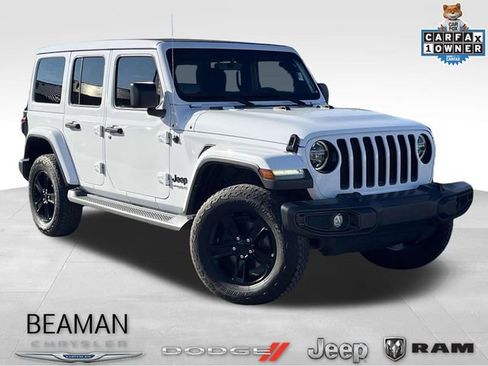 Used 2021 Jeep Wrangler Unlimited Sahara image 1