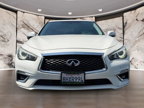 Used 2019 INFINITI Q50 Luxe w/ Essential Package (3.0T Luxe) RWD image 2