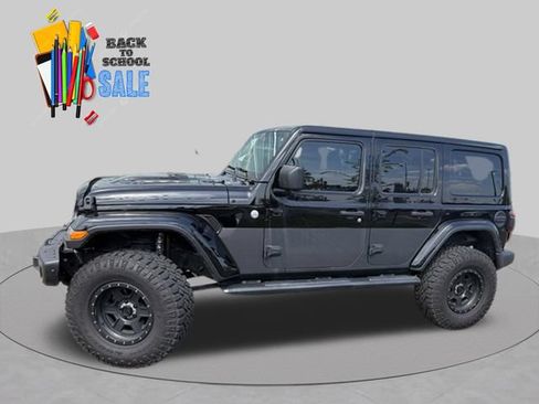 Used 2019 Jeep Wrangler Unlimited Sahara w/ Quick Order Package 24M Moab AWD/4WD image 1