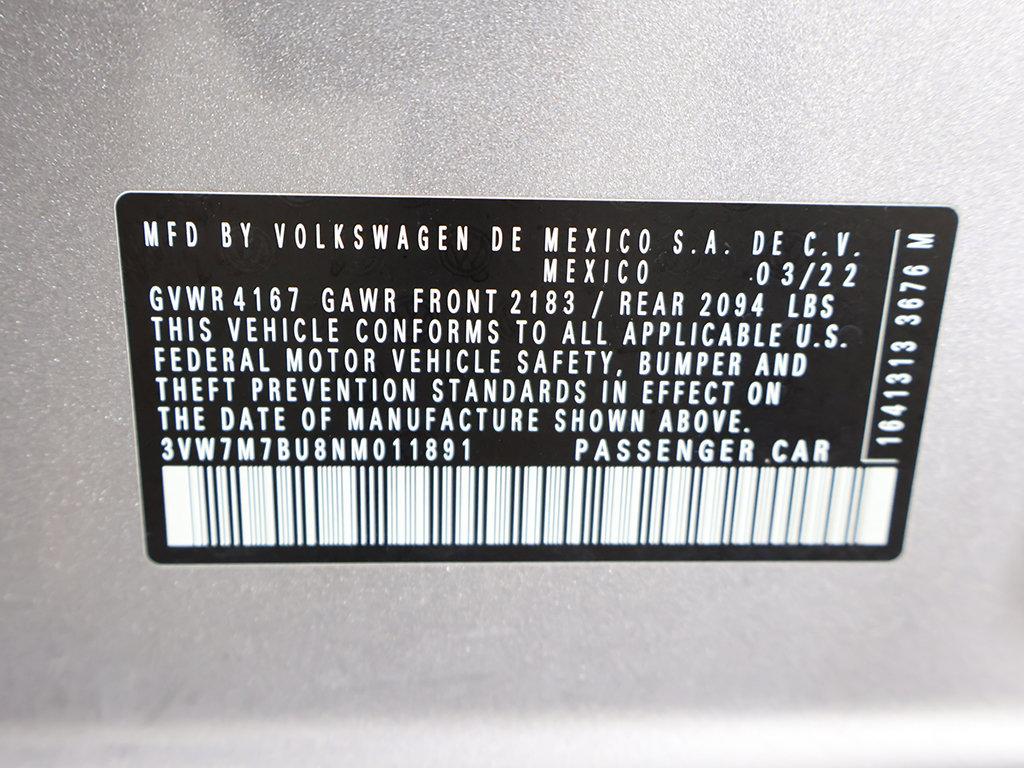 Used 2022 Volkswagen Jetta SE FWD image 52
