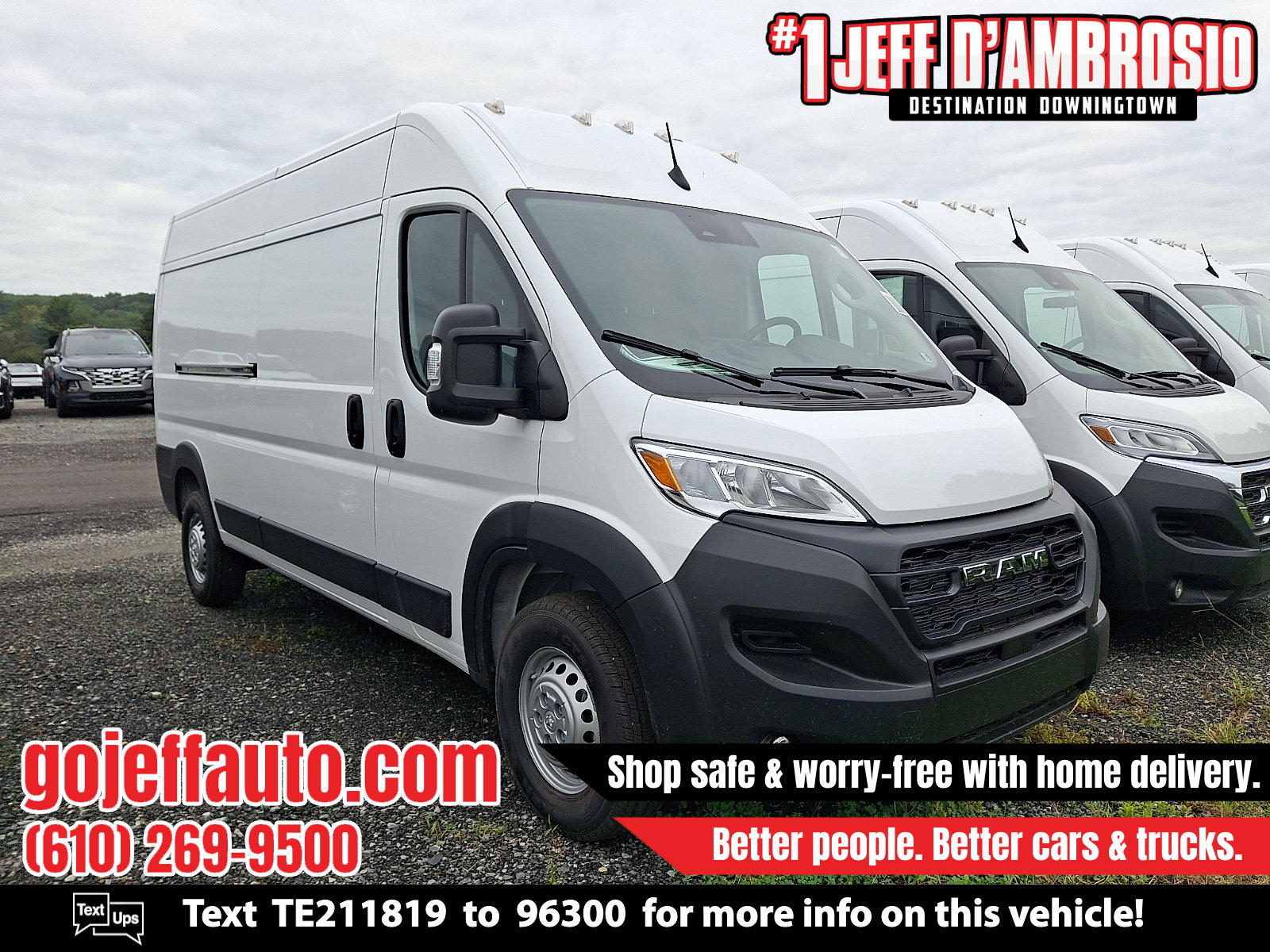 New 2026 RAM ProMaster 3500 w/ Convenience Group FWD image 1